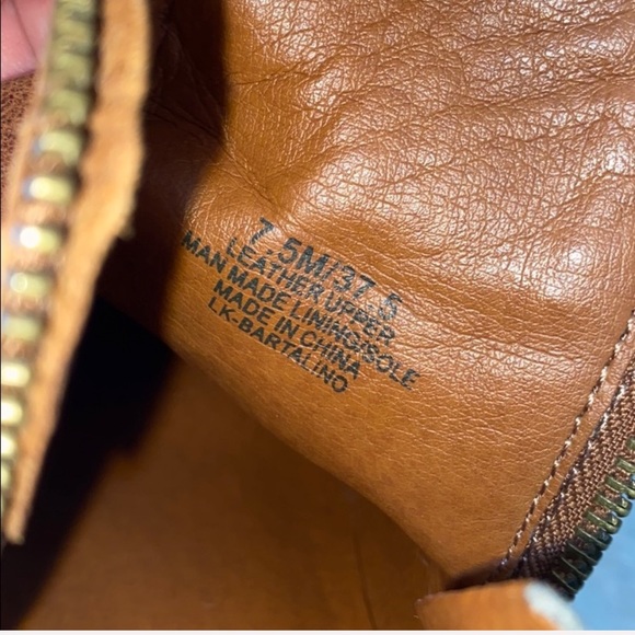 Lucky Brand Brown Leather Bootie - Picture 4 of 4